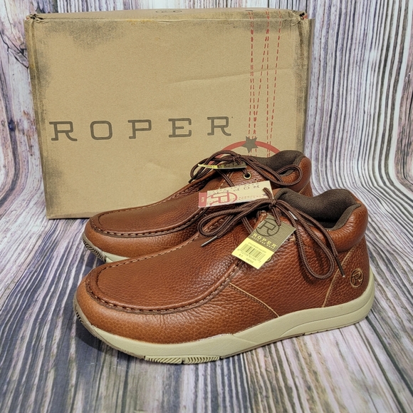 Roper Other - Roper Clearcut Brown Vintage Moc Toe Chukka Shoes
